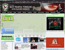 Tablet Screenshot of batitrakyaspor.net
